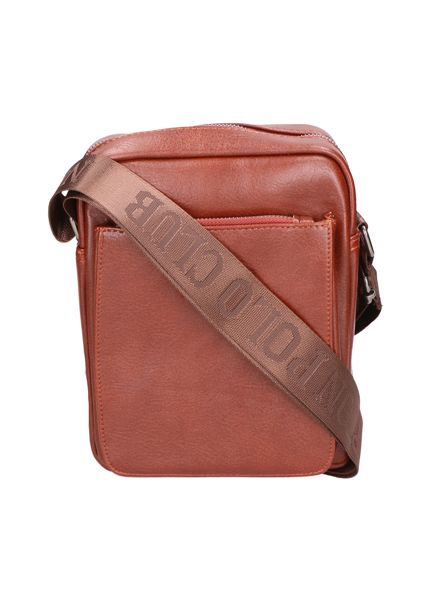 Borsa a tracolla uomo 100% pelle PU PCL3076-BROWN Northampton Polo Club