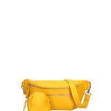 Marsupio da donna in vera pelle 100% pelle 07240-D04 GIALLO Roberta Rossi
