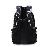 XN1253B-BLACK UNICORN Zaino unisex modello Astrale Aoking