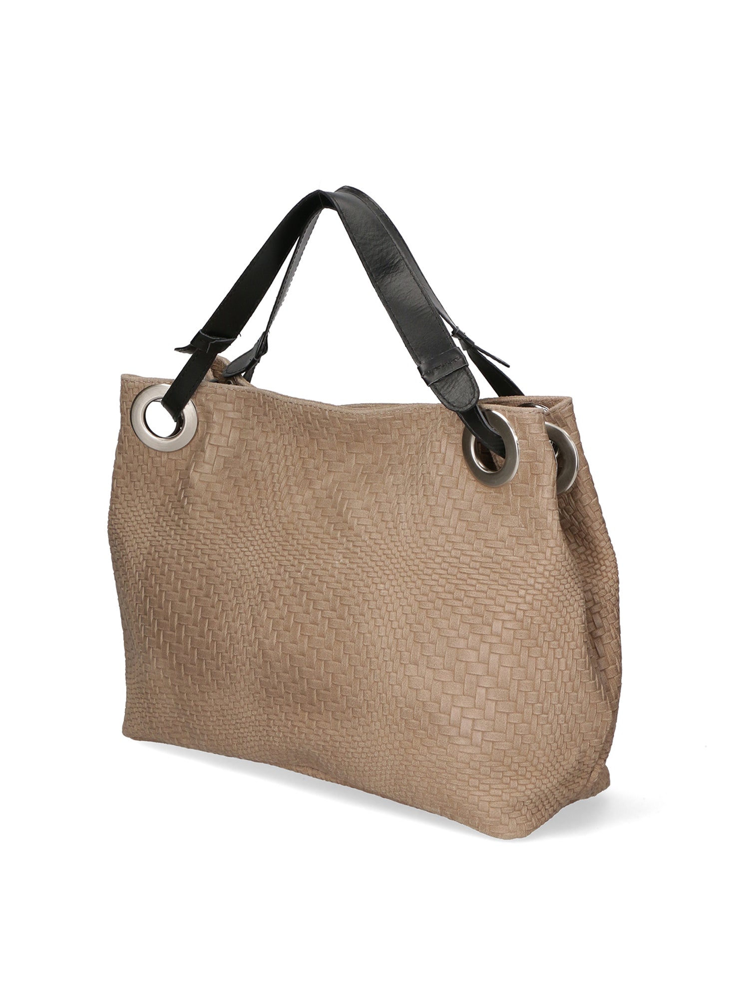 Emilia Borsa a spalla da donna Vera pelle 80059-004 TAUPE Gave Lux