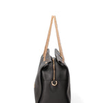 Borsa a spalla da donna Vera pelle JR-W-100-BLACK-GOLD John Richmond
