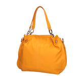 Ereba Borsa a mano da donna Made in Italy 100% pelle 3305-S04 GIALLO Gave Lux