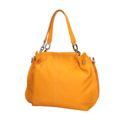 Ereba Borsa a mano da donna Made in Italy 100% pelle 3305-S04 GIALLO Gave Lux