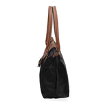 Elora Borsa a spalla da donna 100% Tessuto 432-NERO Gave Lux