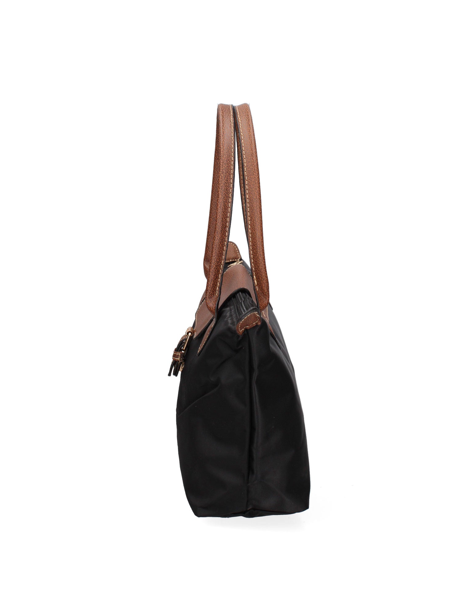 Elora Borsa a spalla da donna 100% Tessuto 432-NERO Gave Lux