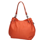 Ereba Borsa a mano da donna Made in Italy 100% pelle 3305-S29 ARANCIONE Gave Lux
