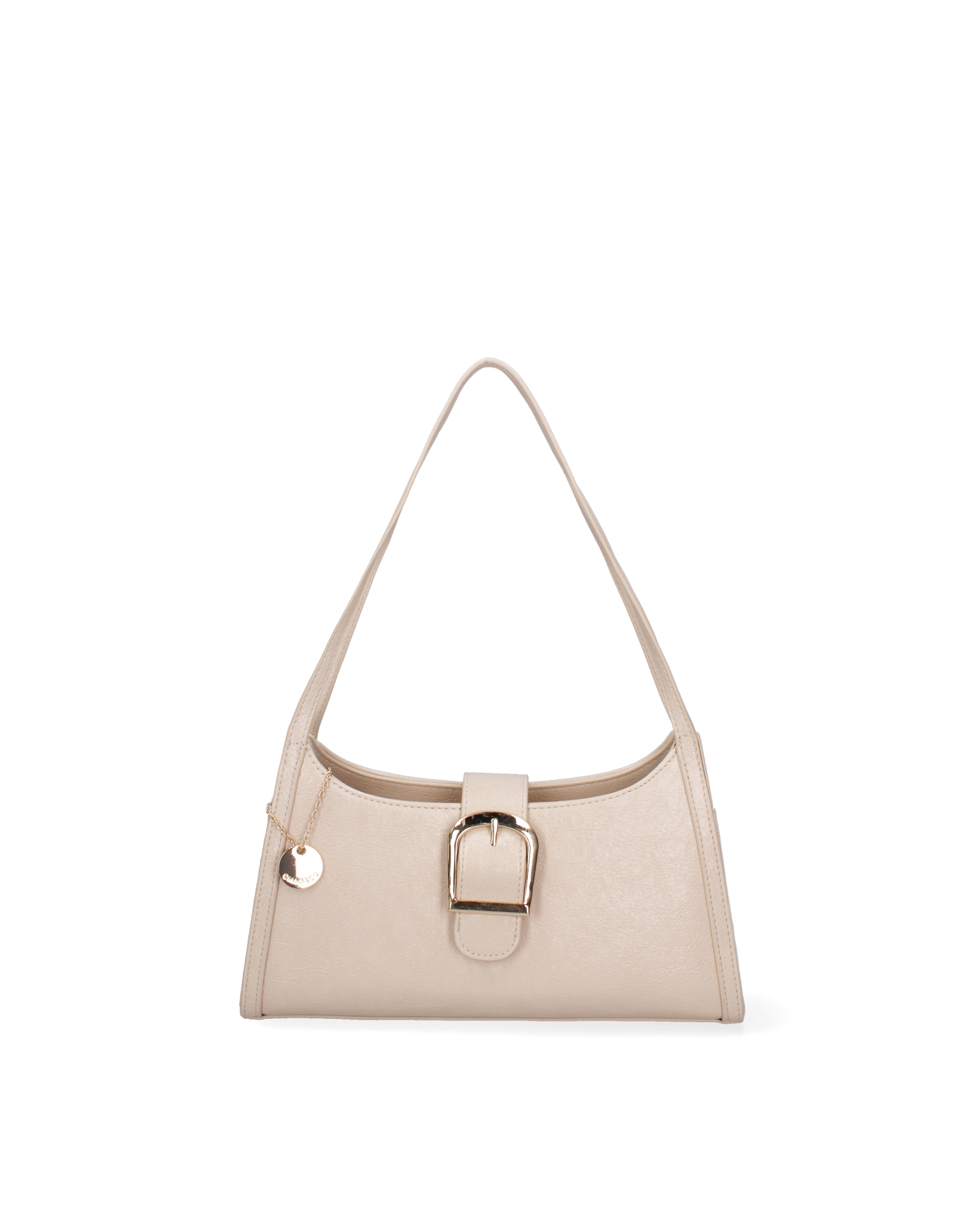 Borsa a spalla da donna Ecopelle DC3532-2-BEIGE Diana&co