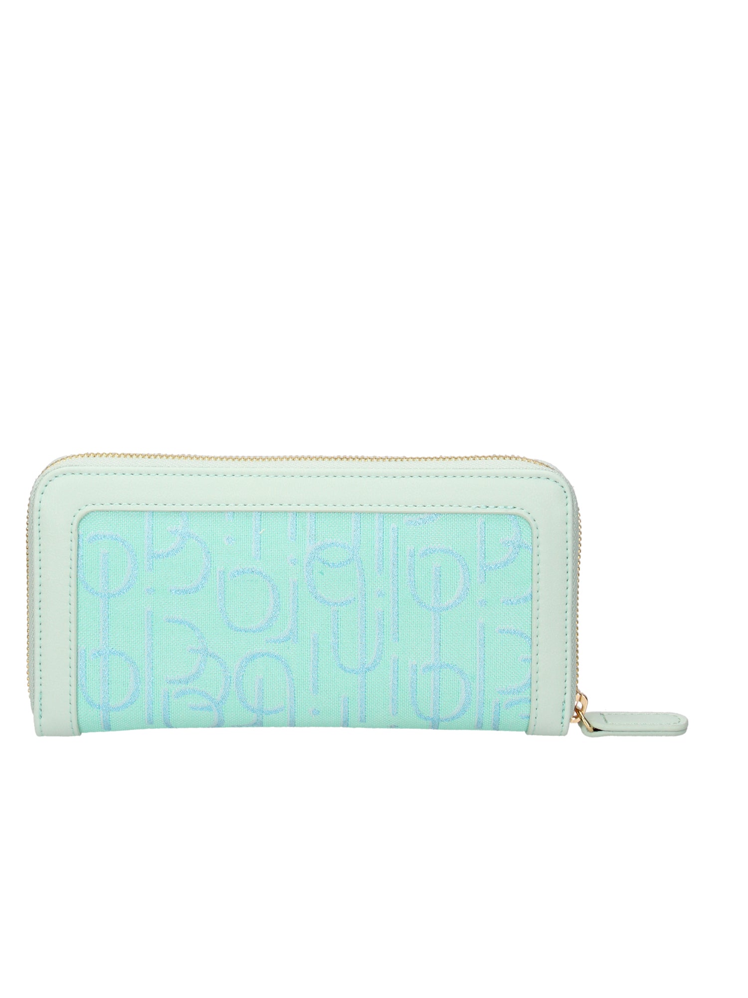 Eco-pelle B16410 126-CELESTE Portafoglio donna Azelia Lux Braccialini