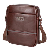 Borsa a tracolla uomo 100% pelle PU PCL3084-COFFEE Northampton Polo Club