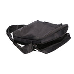 Borsa a tracolla uomo Pelle PU e Nylon PCL3149-BLACK Northampton Polo Club