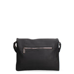 Borsa a spalla da donna Ecopelle 637-2-BLACK Diana&co