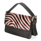Aleide Borsa a mano da donna Vera pelle 04858-ZEBRA ROSA Gave Lux