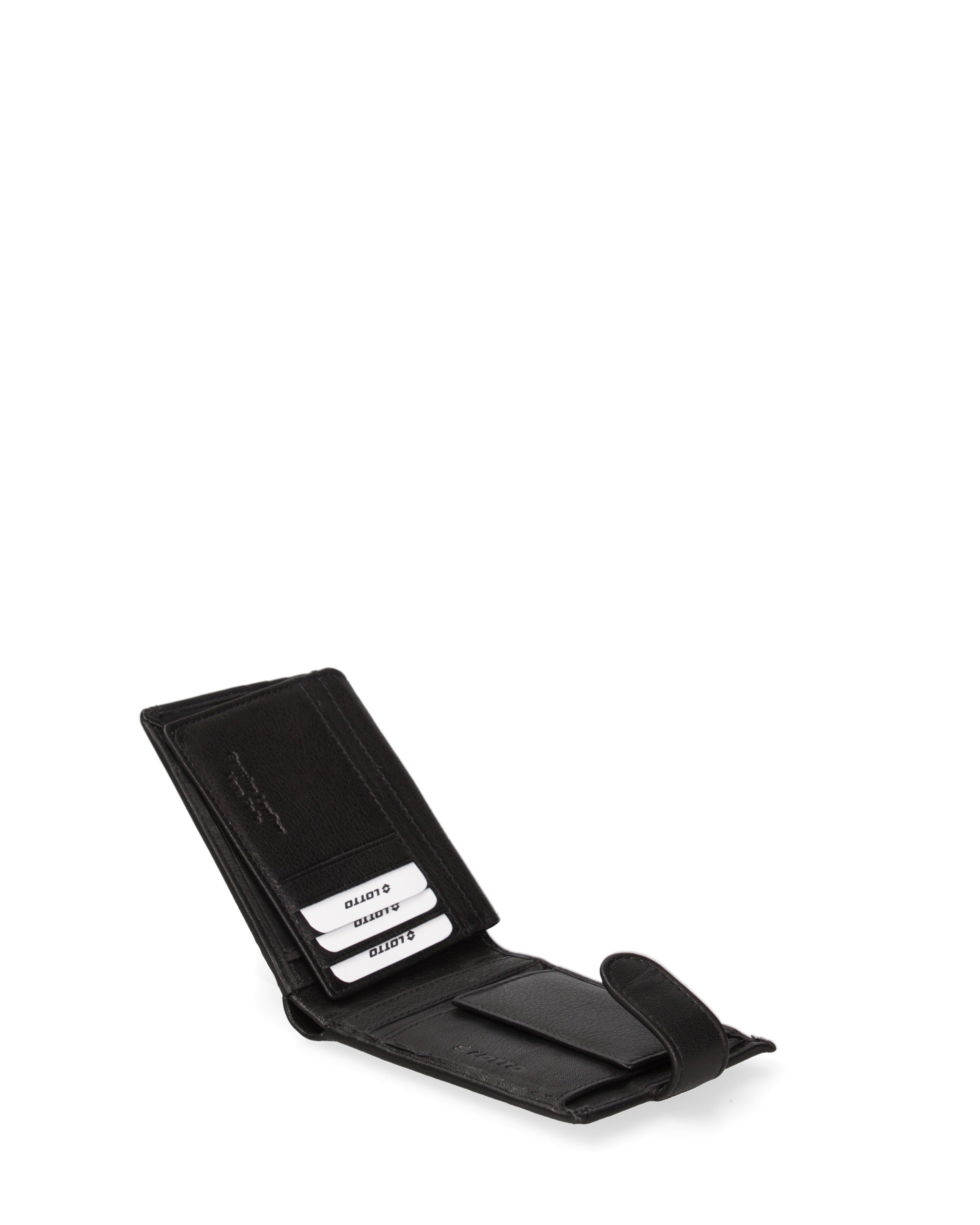 Portafoglio uomo in vera pelle Casual LTT4014-U2L-NERO Lotto