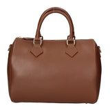 Aralia Borsa a bauletto da donna 100% pelle 5176-D21 MARRONE BROWN Gave Lux