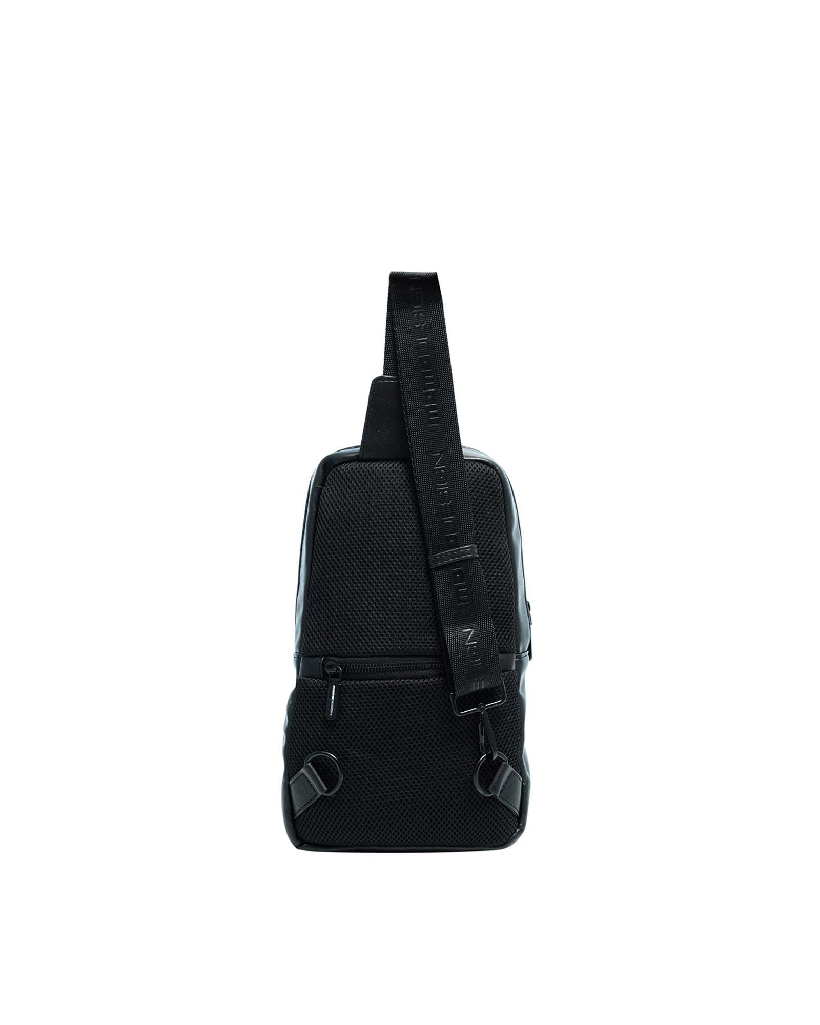 Borsa a tracolla uomo Tessuto e cotone MO-03PU-BLACK Momo Design