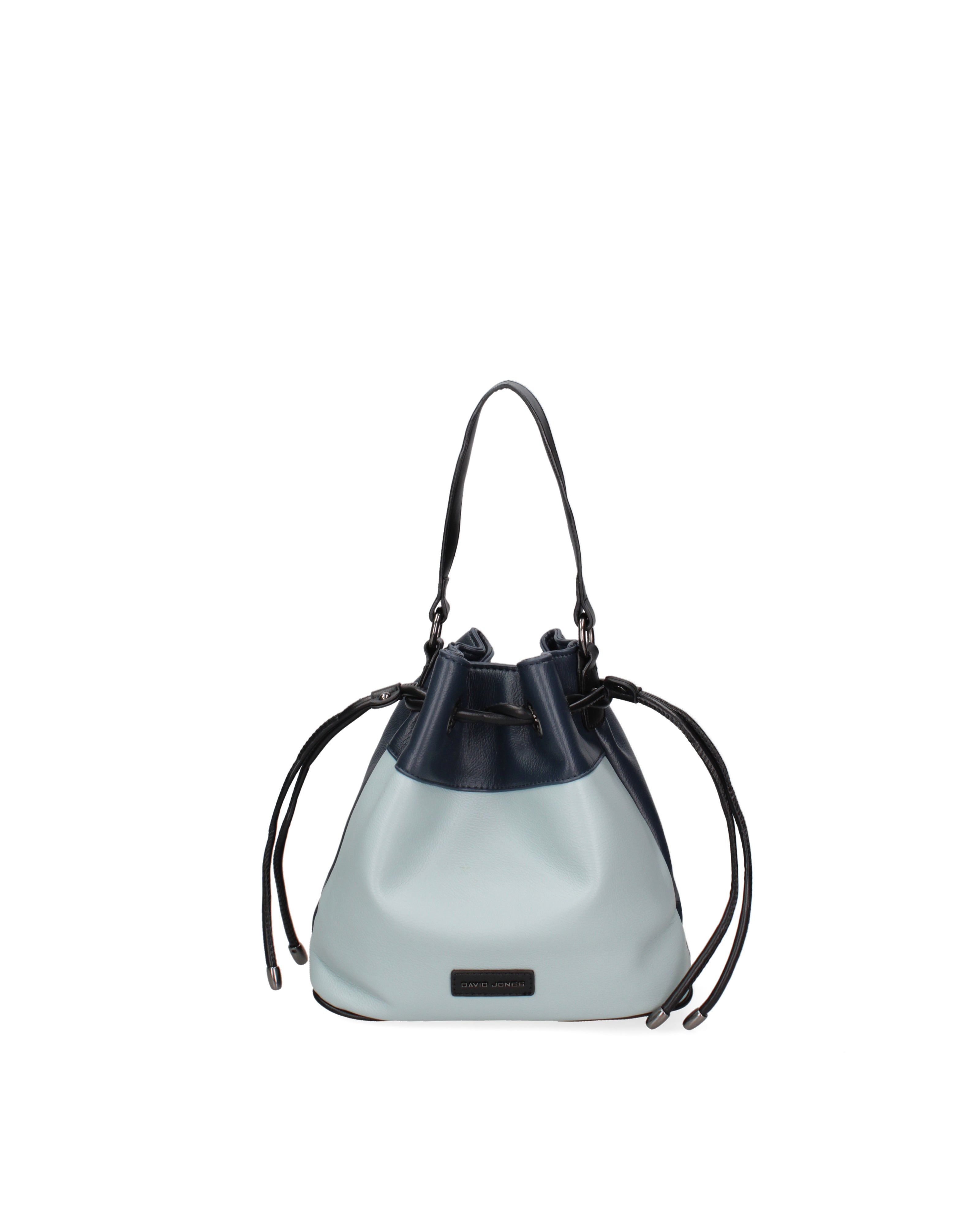 Borsa a secchiello da donna Ecopelle F6714-3-L. BLUE - BLUE David Jones
