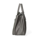 Ascoli Borsa a mano da donna Pelle stampata cocco 7718-D27 CENERE Gave Lux