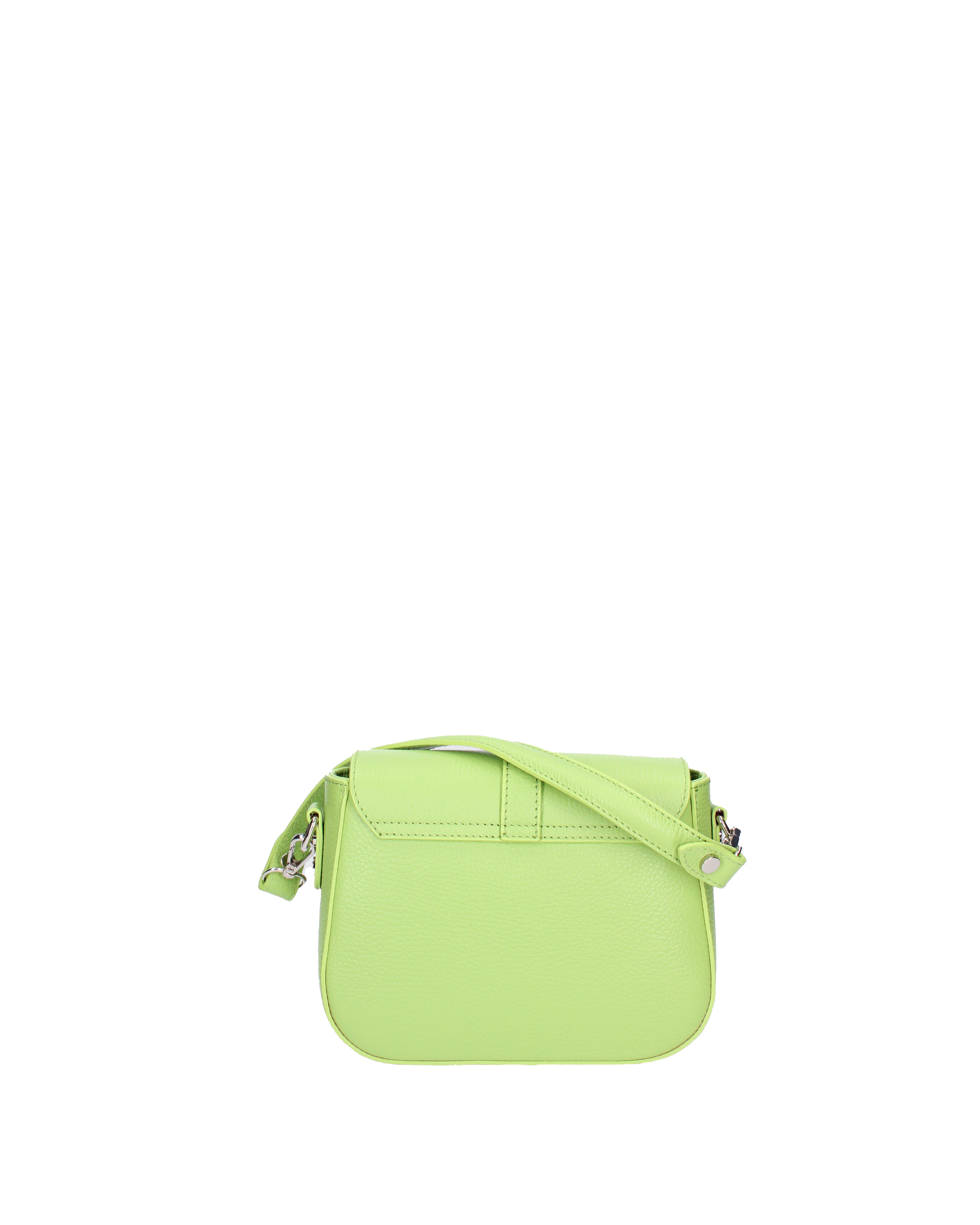 Borsa a tracolla da donna Vera pelle 07203-D12 VERDE Roberta Rossi