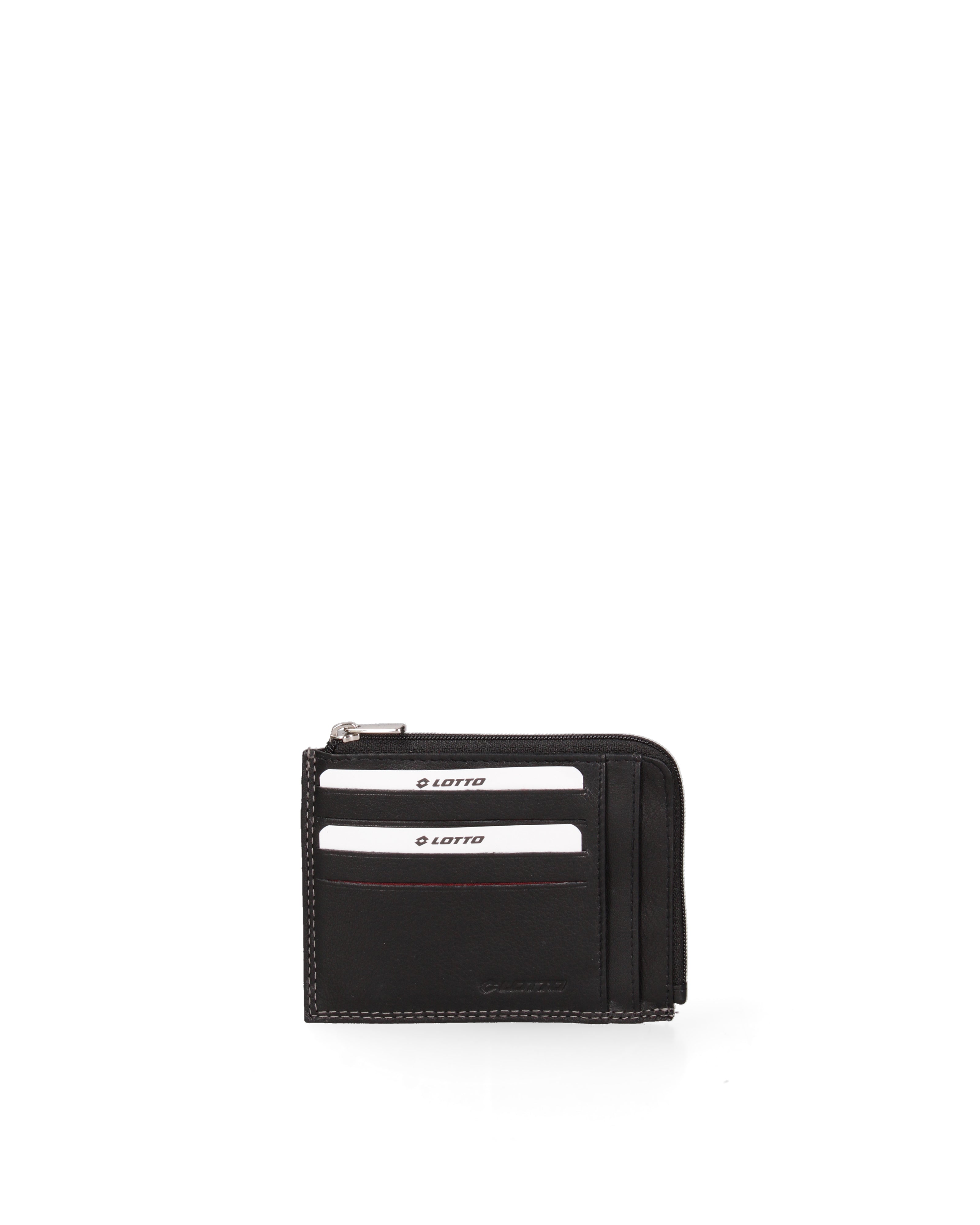 Portafoglio uomo in vera pelle Con Zip LTT1162-U11-NERO Lotto