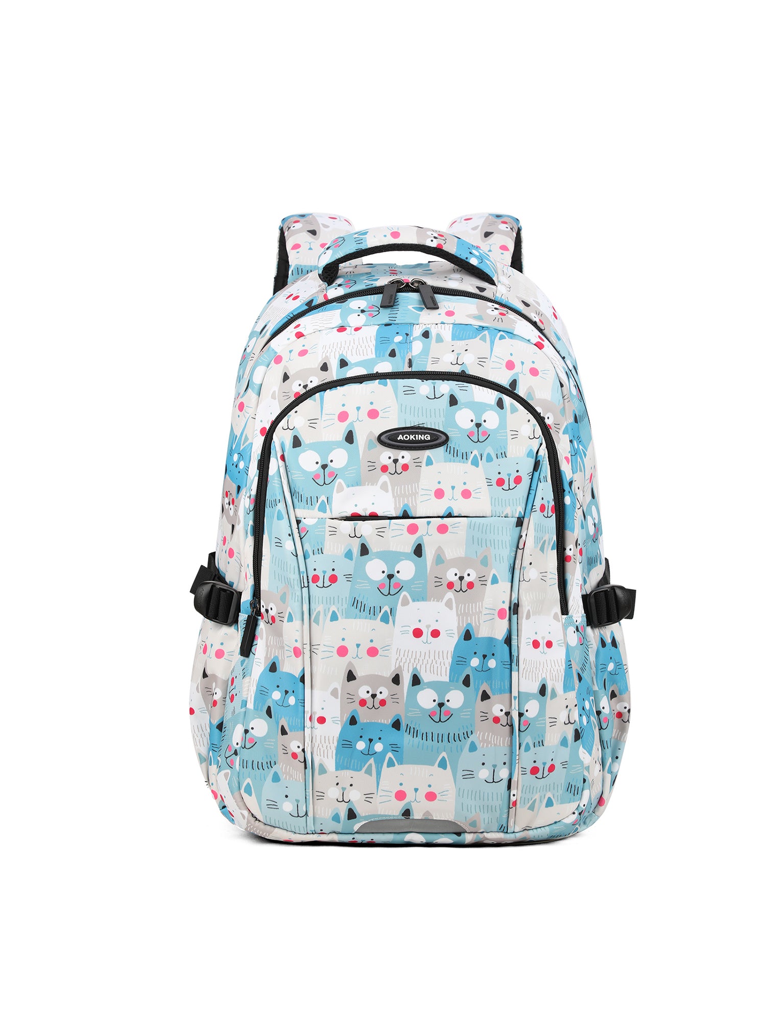 GN62070B-L-BLUE CAT Zaino da donna Lumena Lux Aoking