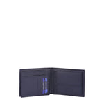 Portafoglio uomo in vera pelle Casual CC808-293-BLU Coveri Collection