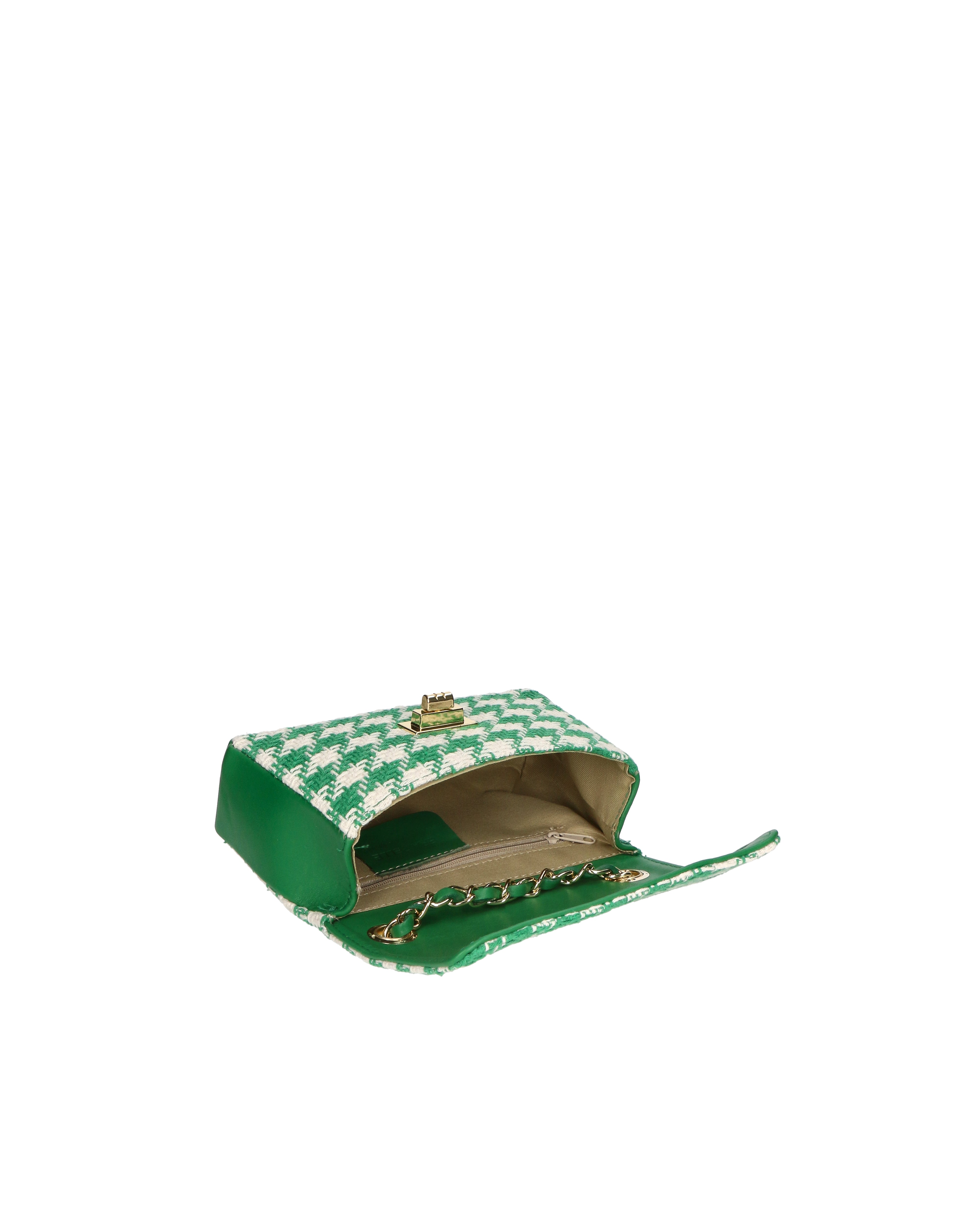 Aurélie Borsa a spalla da donna Cotone 05015-VERDE Gave Lux