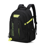 Zaino unisex Obelisk Casual SN57605-7A-BLACK+FLUORESCENT GREEN Aoking