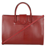Evelina Borsa a mano da donna 100% pelle 9025-ROSSO Gave Lux