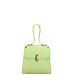 Borsa a mano da donna 100% pelle 07204-L260 PISTACCHIO Viola Castellani