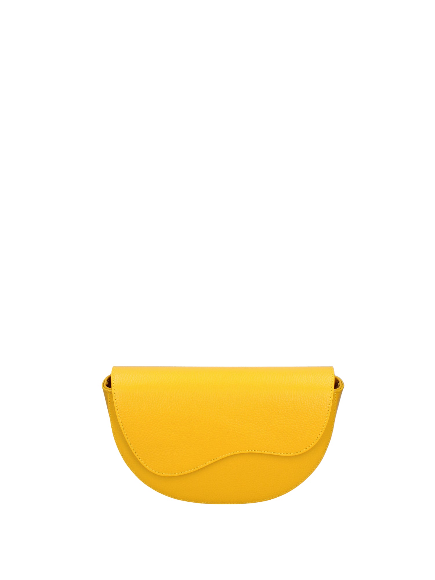 Marsupio da donna in vera pelle Made in Italy 07218-D04 GIALLO Roberta Rossi
