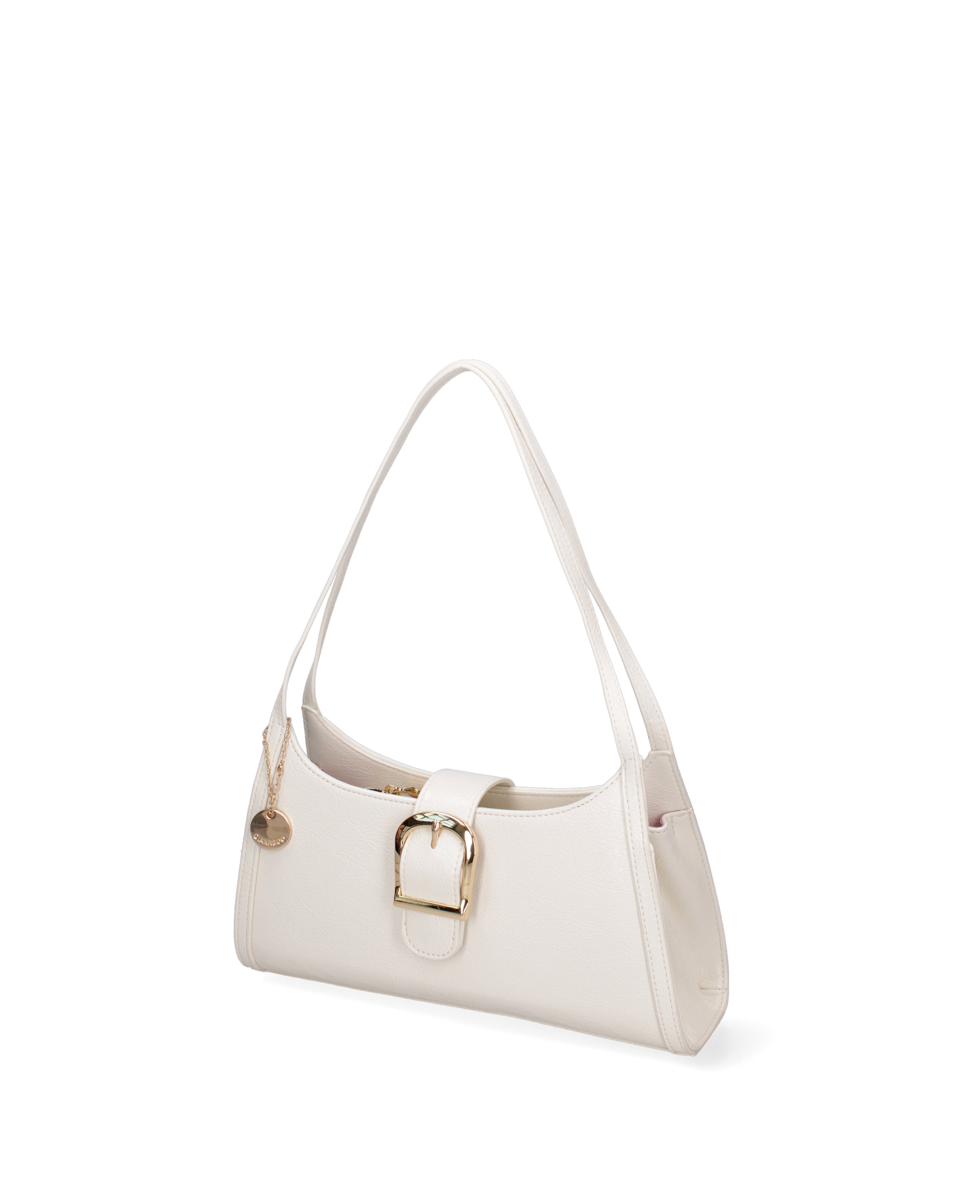 Borsa a spalla da donna Ecopelle DC3532-2-ALMOND Diana&co