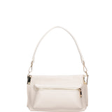 Borsa a spalla da donna Vera pelle 07147-D37 LATTE Roberta Rossi