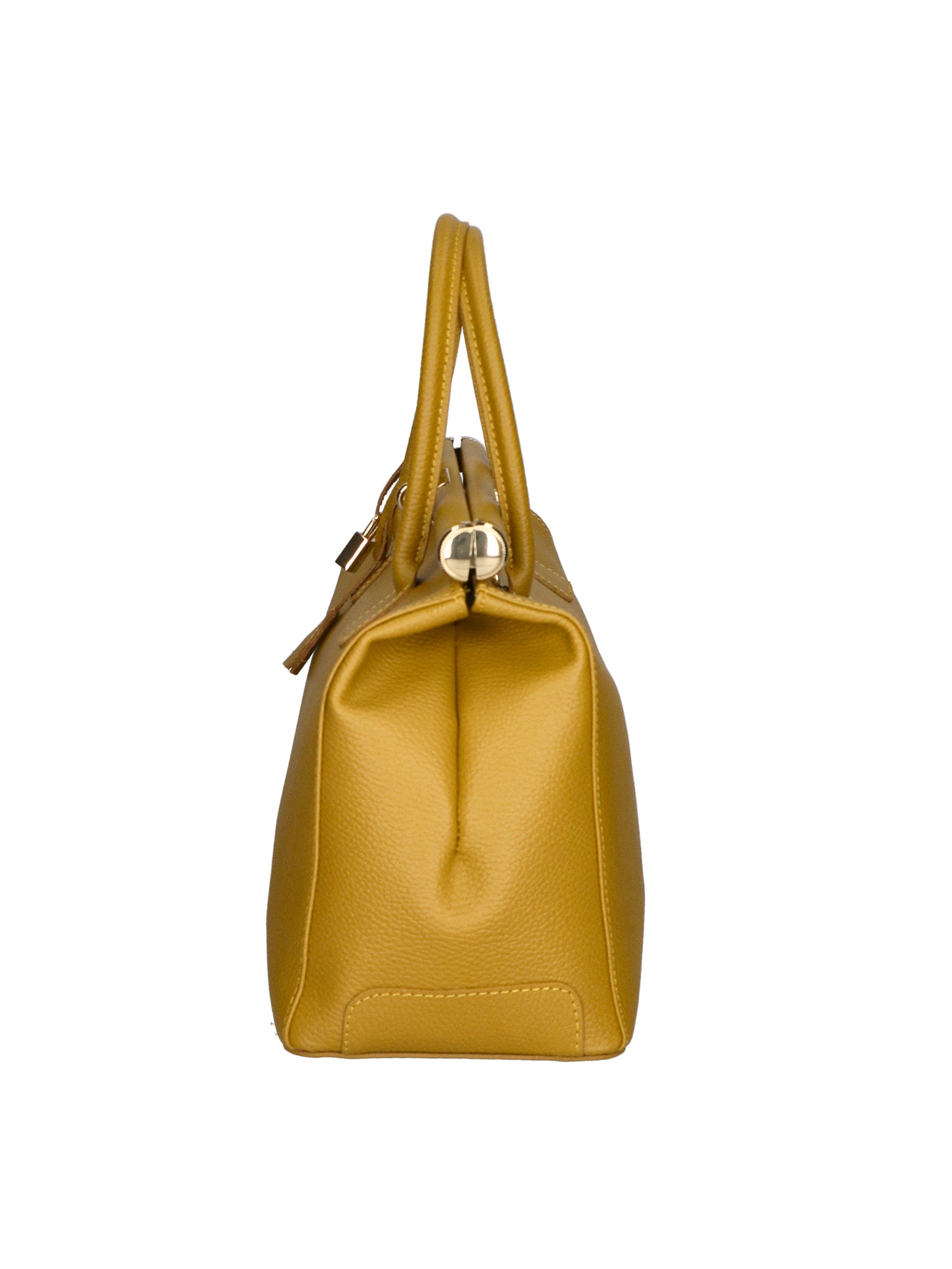 Aleria Borsa a mano da donna Vera pelle 8005-D36 SENAPE Gave Lux