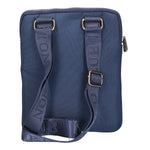 Borsa a tracolla uomo Pelle vegana + Tessuto PCL3153-BLU Northampton Polo Club