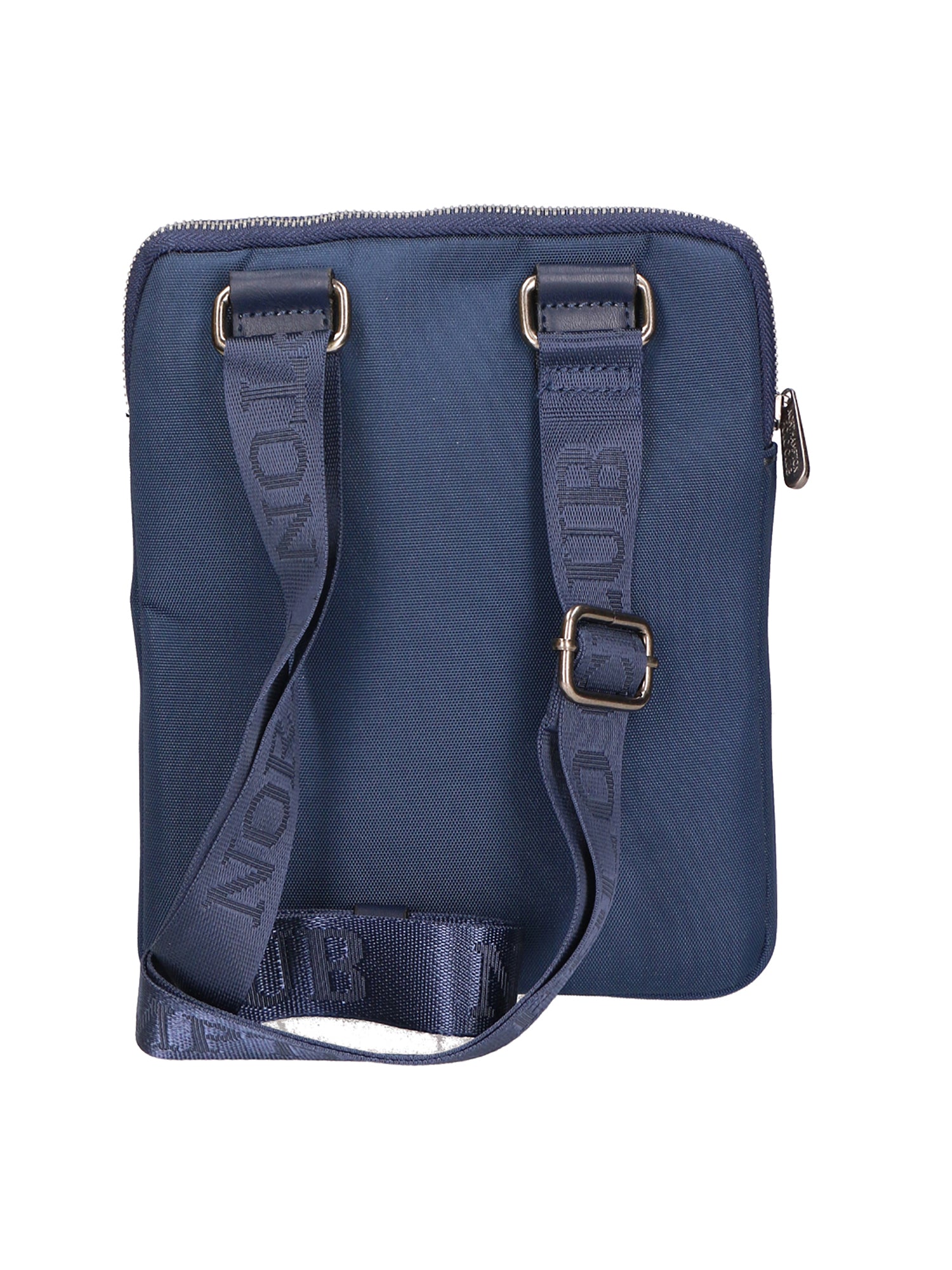 Borsa a tracolla uomo Pelle vegana + Tessuto PCL3153-BLU Northampton Polo Club