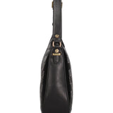 Vigevano Borsa a tracolla da donna 100% poliuretano B16174-NERO Braccialini
