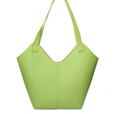 Borsa a mano da donna Vera pelle 07231-D12 VERDE Roberta Rossi