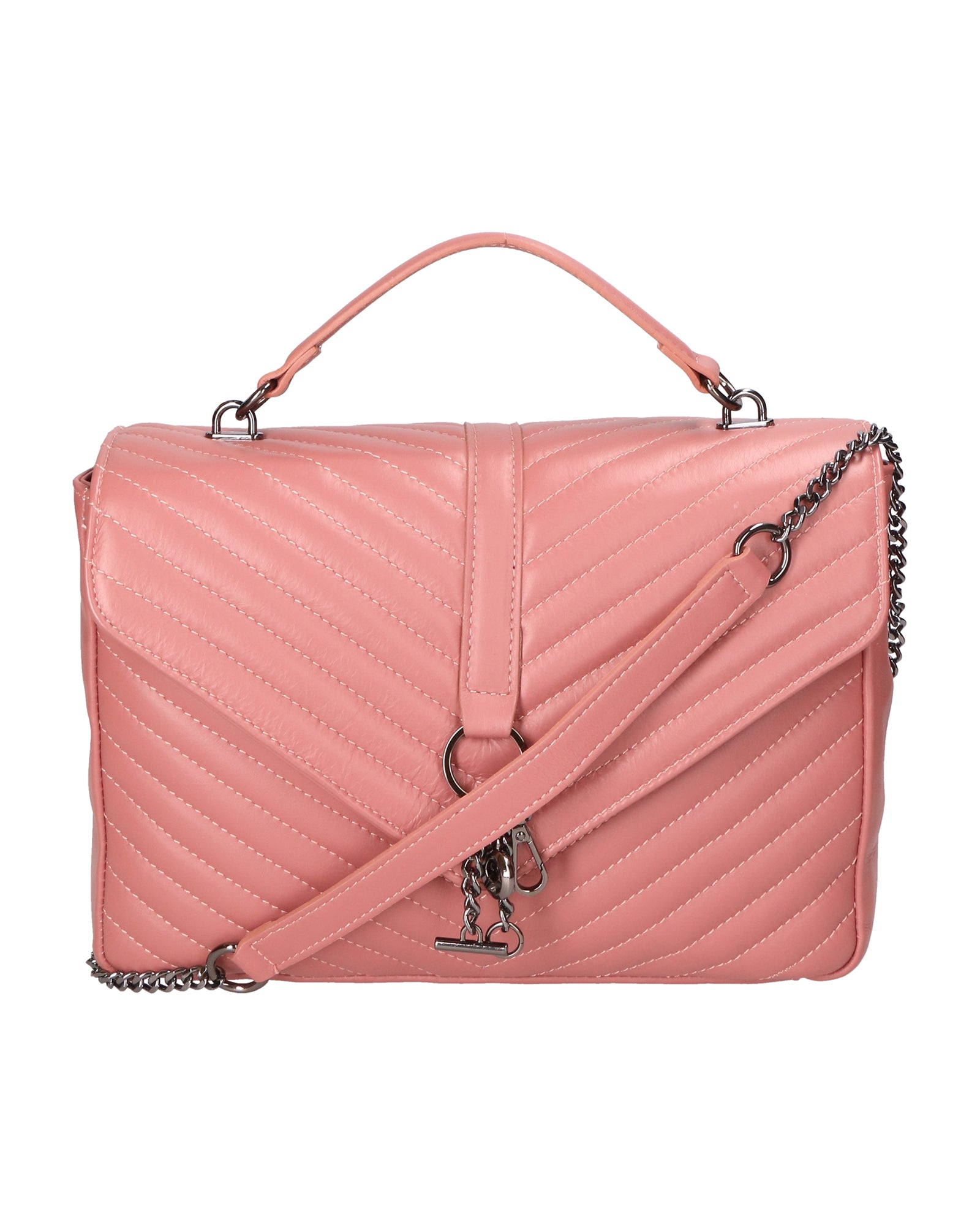 Valoria Nova Borsa a mano da donna Vera pelle 1134-ROSA Chiara Ferretti