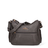 Borsa a tracolla da donna Ecopelle BC1383-GREY B Cavalli