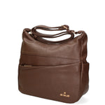 Borsa a tracolla da donna Ecopelle BC1382-COFFEE B Cavalli