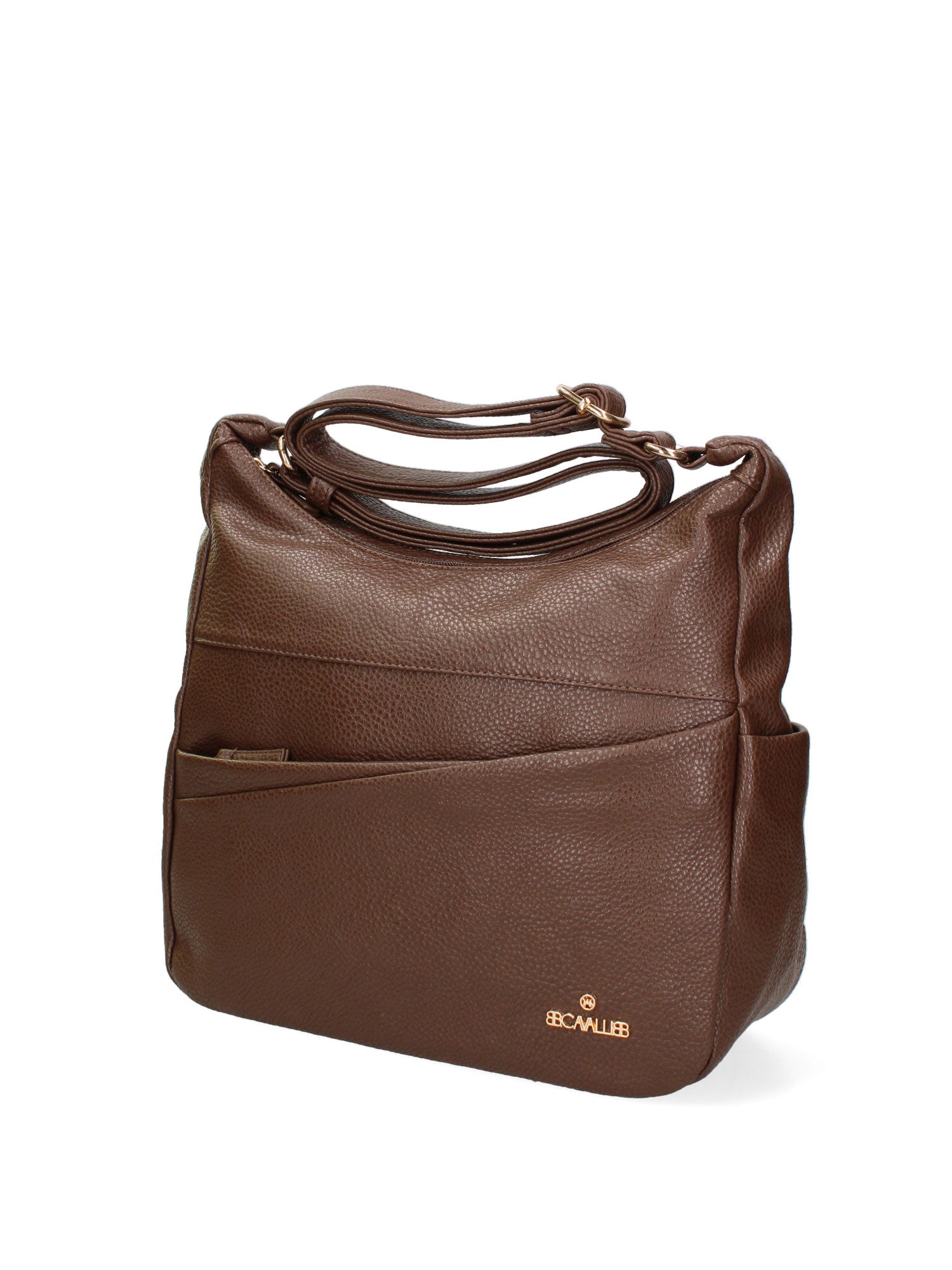 Borsa a tracolla da donna Ecopelle BC1382-COFFEE B Cavalli