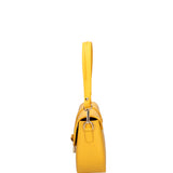 Borsa a spalla da donna Vera pelle 07229-L224 GIALLO Roberta Rossi