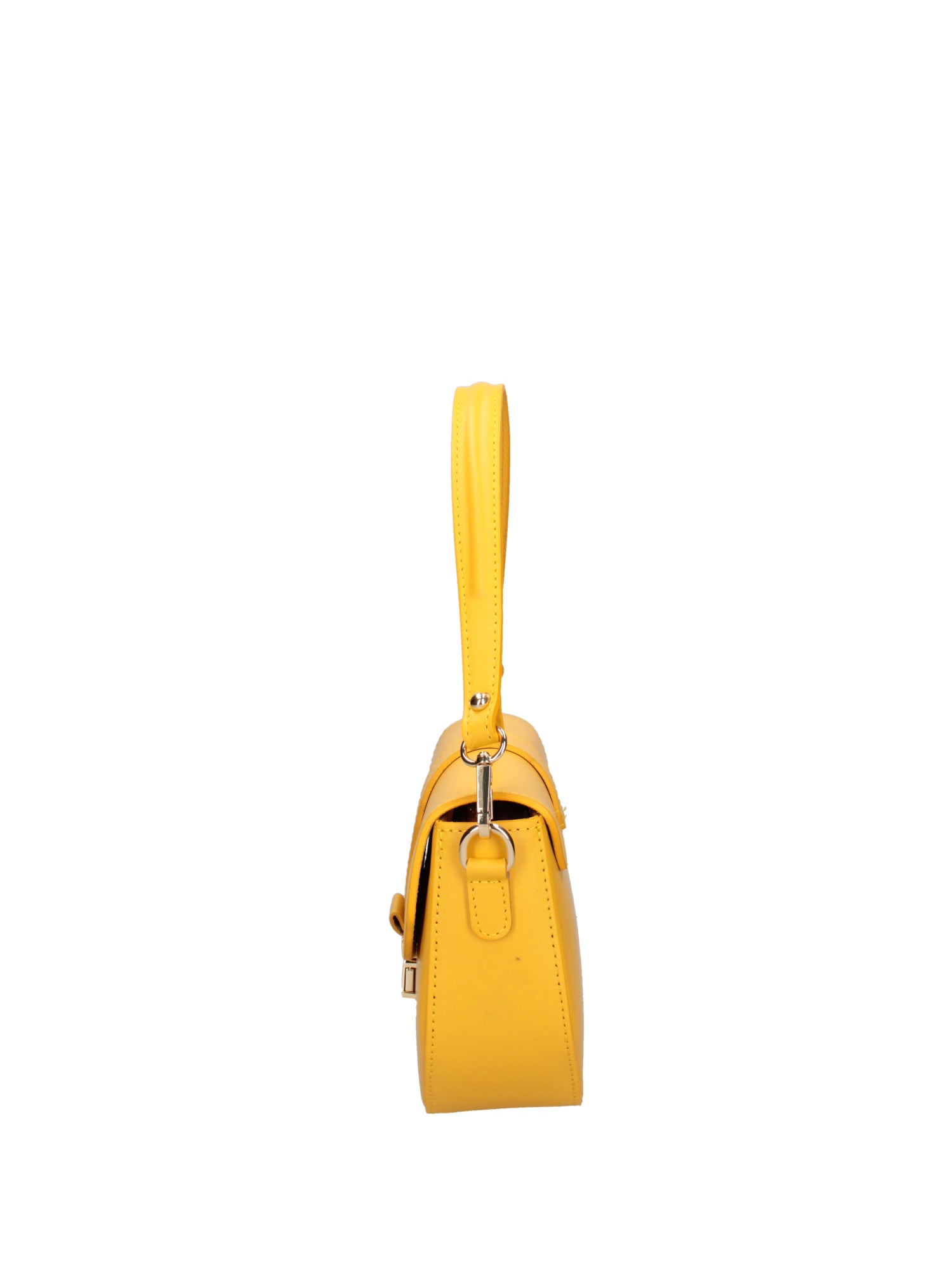 Borsa a spalla da donna Vera pelle 07229-L224 GIALLO Roberta Rossi