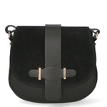 Carola Borsa a tracolla da donna Vera pelle 10036-P218 NERO Gave Lux