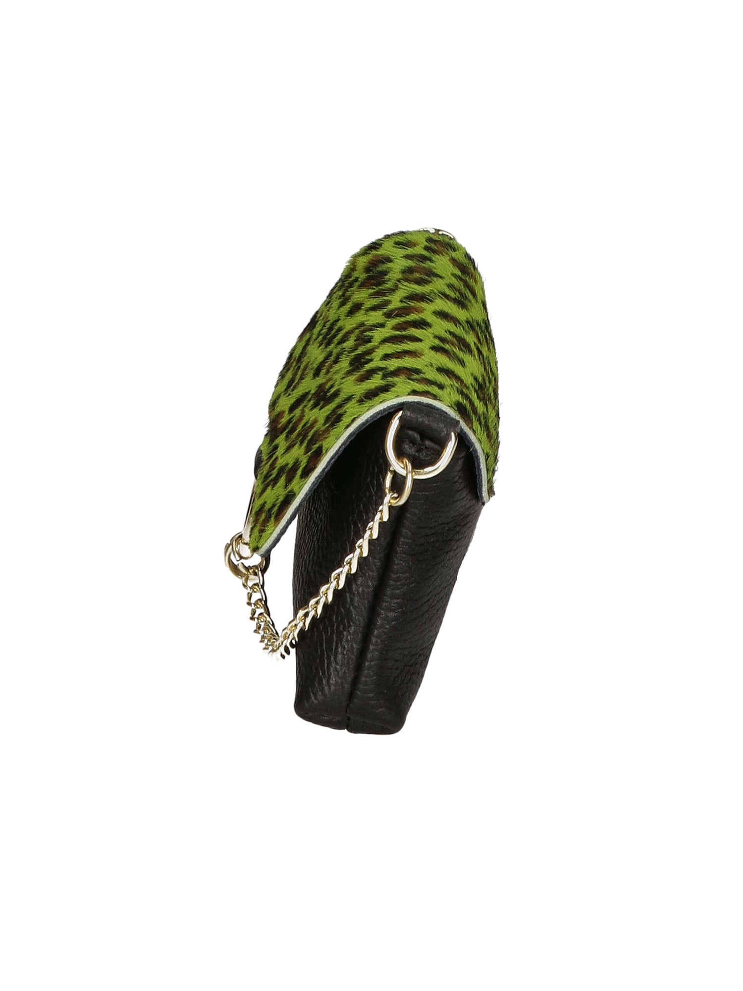 Safira Borsa a mano da donna Vera pelle 04760-LEO P VERDE Gave Lux