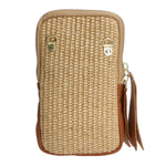 Alessandria Borsa a tracolla da donna Paglia Tabru 05001-S44 CUOIO Gave Lux