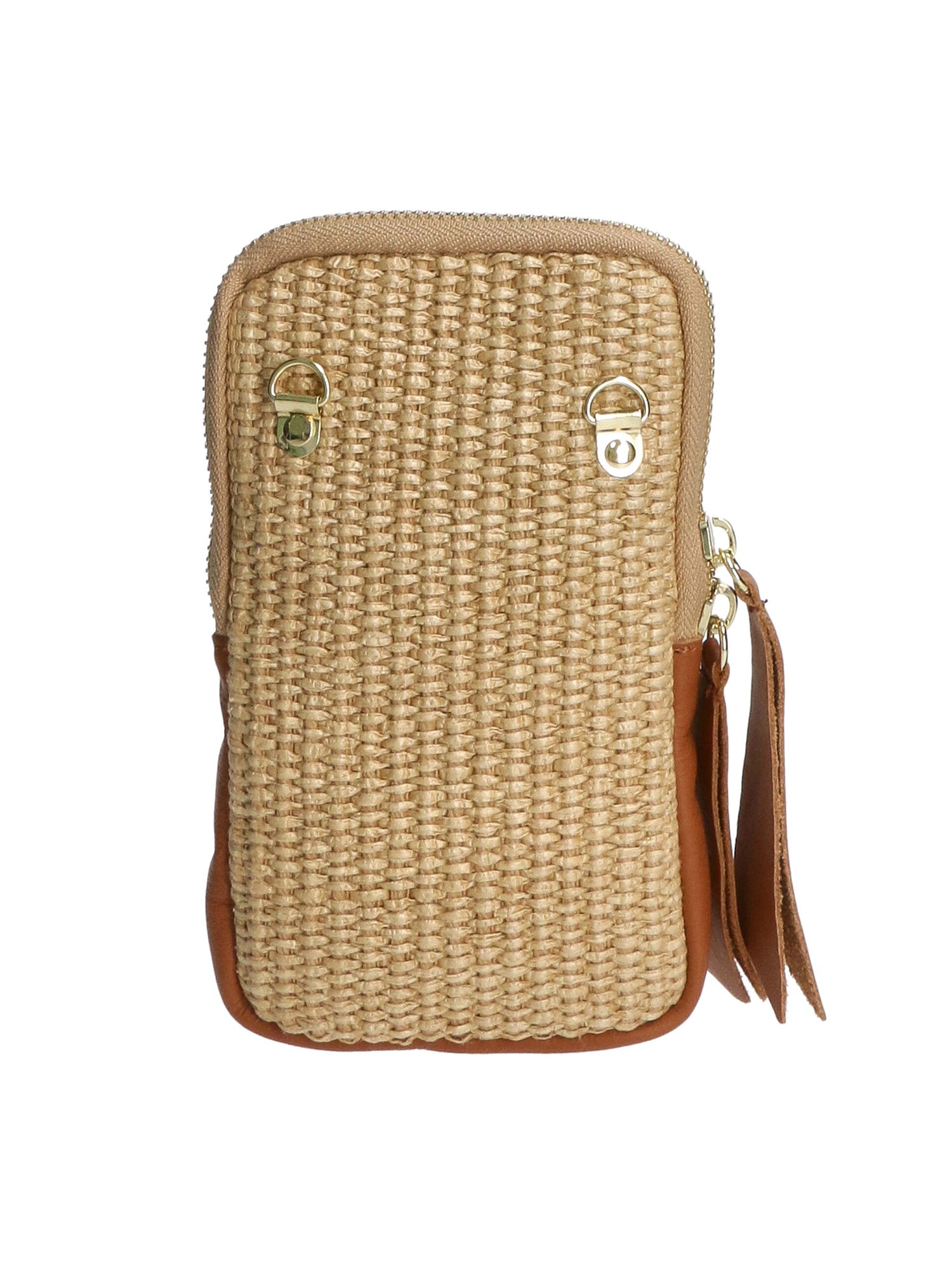 Alessandria Borsa a tracolla da donna Paglia Tabru 05001-S44 CUOIO Gave Lux