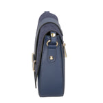 Carola Borsa a tracolla da donna Vera pelle 10036-P217 BLU NOTTE Gave Lux
