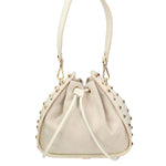 Ravello Borsa a spalla da donna Vera pelle 8977-BEIGE Gave Lux