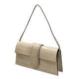 Alba Borsa a spalla da donna Vera pelle 04734-B37 BEIGE Gave Lux